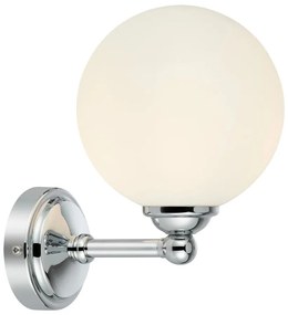 Biele/v striebornej farbe nástenné svietidlo Tropea – Markslöjd