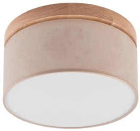 Brilagi - LED Stropné svietidlo BELLADONNA 1xE27/15W/230V pr. 30 cm béžová/dub BG0510