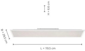 Leuchten Direkt 14762-16 - LED Stmievateľné svietidlo STARRYFLAT LED/36W/230V + DO