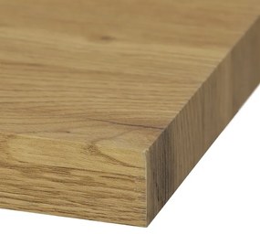 Autronic BONTEC Jedálenský stôl 160x90cm, mdf, dub, AT-3018 OAK Farba: Hnedá