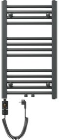 Mexen Ares, elektrické vykurovacie teleso 700 x 400 mm, 300 W, antracitová, W102-0700-400-2300-66