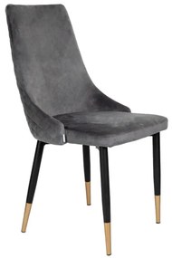 Stolička LOGAN sivá ALL 986431