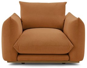 Oranžové kreslo Ernest – Bobochic Paris