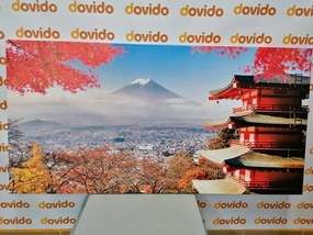 Obraz jeseň v Japonsku