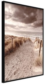 Artgeist Plagát - Distant Dune [Poster] Veľkosť: 20x30, Verzia: Zlatý rám