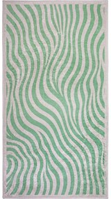 Zelený prateľný behúň 80x200 cm Green Zebra – Vitaus