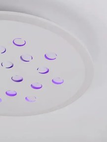 Moderné stropné svietidlo Astraeus RGB 45 s diaľkovým ovládaním
