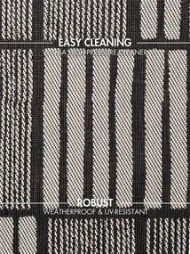 Koberec HARINGEY ALLINGTON čierny / biely