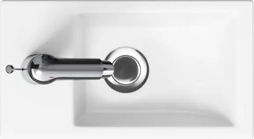 Cersanit K32-001-BOX - Zápustné umývadlo COMO 22x40 cm keramika/lesklá biela