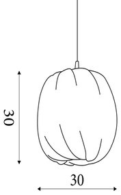 Searchlight SO701959 - Tienidlo SHADE B22 E14/E27, priemer 30 cm, krémové