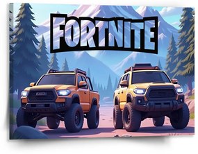 Sablio Obraz FORTNITE Off-road autá - 150x110 cm