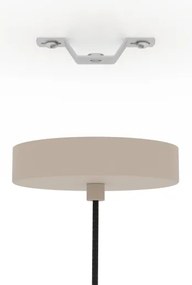 Eglo 390145 - Luster na lanku OLTAMAR 1xE27/40W/230V pr. 48 cm krémová