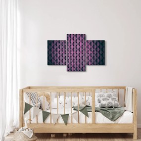 Obraz fialovej textúry (90x60 cm)