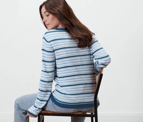 Pulóver z jemného úpletu