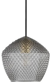 Nordlux - Luster na lanku ORBIFORM 1xE27/40W/230V čierna/šedá