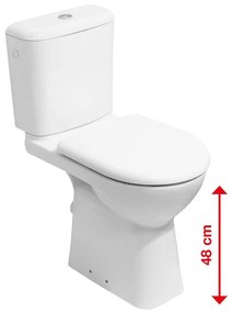 JIKA H8236160000001 - WC misa DEEP keramika/biela