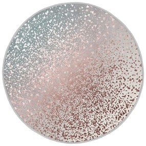 Prateľný okrúhly koberec v sivo-medenej farbe vhodný pre robotické vysávače ø 100 cm Comfort – Mila Home