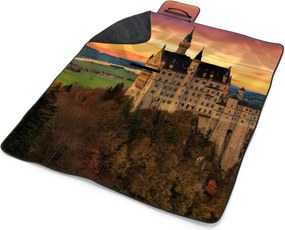 Sablio Plážová deka Hrad: 200x140 cm