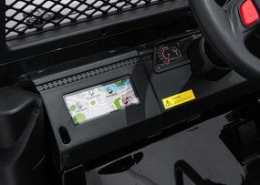 Elektrické autíčko Jeep BEAST 4x4 čierne