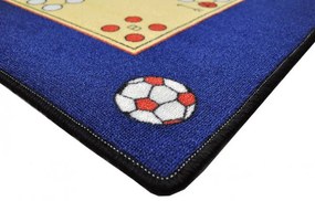 Hrací koberec Človeče nehnevaj sa + figúrky a kocka - 92x92 cm