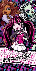 Detský uterák s motívom rozprávky Monster High RDC12