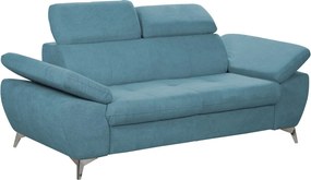 Dvojsedák Gisele, modrá látka