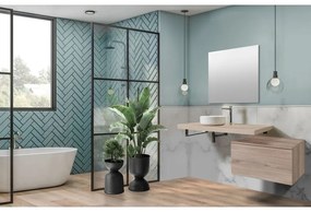 Mereo Ponte, kúpeľňová skrinka 70 cm, Multidecor, Dub Sand Barbera, MER-CN291DSB1