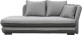 XXXLutz LEŽADLO, textil, sivá MID.YOU - Online Only obývacie izby - 001574004405