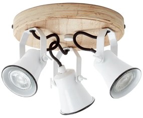 Brilliant - Bodové svietidlo SEED 3xGU10/5W/230V biela/béžová