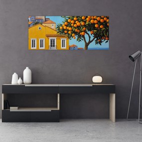 Obraz - Pomarančovník (120x50 cm)