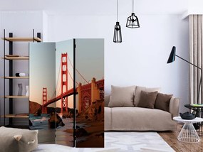 Artgeist Paraván - Flaming Landscape [Room Dividers]