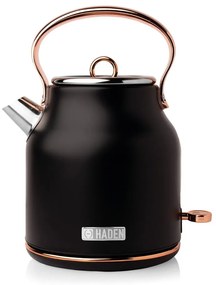 Čierna rýchlovarná kanvica 1,7 l Heritage - Haden
