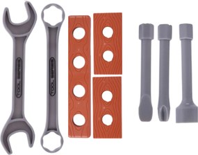 LEAN Toys Dielňa malého majstra Stolné vŕtacie náradie Príslušenstvo 18 el.