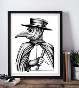 Poster Morový doktor - Poster 50x70cm bez rámu (44,9€)