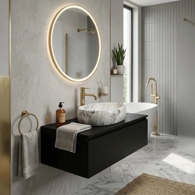 Rea Linda Stone umývadlo, 49 x 34 cm, imitácia kameňa, REA-U1020