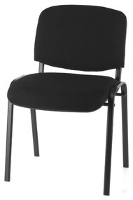 Konferenčná stolička Viva N, čierne nohy, čierna