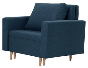 Rozkladacie kreslo/pohovka KENO 1 Tmavomodrá