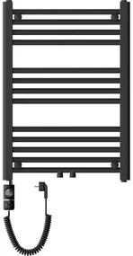 Mexen Mars, elektrické vykurovacie teleso 700 x 500 mm, 300 W, čierna, W110-0700-500-2300-70