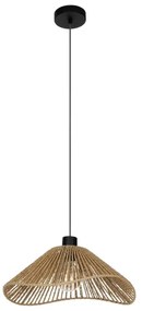 Eglo 44072 - Luster na lanku LAVISTER 1xE27/60W/230V hnedá