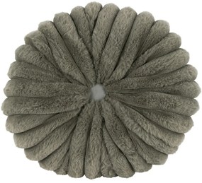 Vankúšik Flower sivá, pr. 38 cm