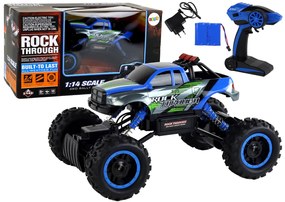 Lean Toys Off-Road auto R/C – 1:14 modré