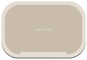 Bezdoteku Kremelinová predložka do kúpeľne HAND béžová 60x40