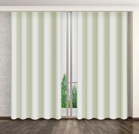 Elegantné svetlo béžové závesy do spálne Dĺžka: 250 cm
