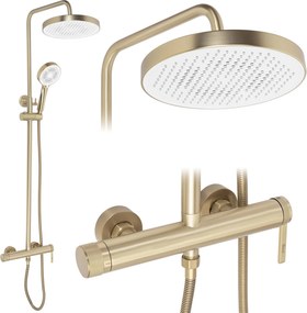 Rea Grace, sprchový set s pákovou batériou, zlatá matná, REA-P4401