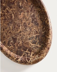 Mramorová dekoratívna tácka 28x43 cm Lenorel – Kave Home