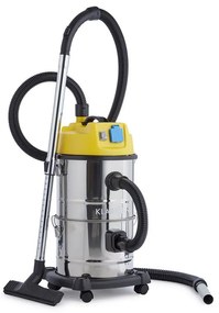 Klarstein Reinraum 3-in-1, priemyselný vysávač, 1800 W, 30 l, ušľachtilá oceľ