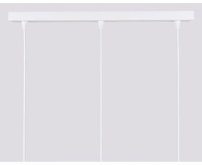 Biele závesné svietidlo Gleam – Sollux