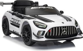 LEAN CARS Auto na batérie Mercedes AMG GT3 White