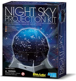 Mapa nočnej oblohy 3D