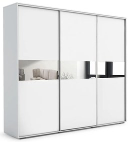 Skriňa Daria A27 250 Zrkadlo Biely